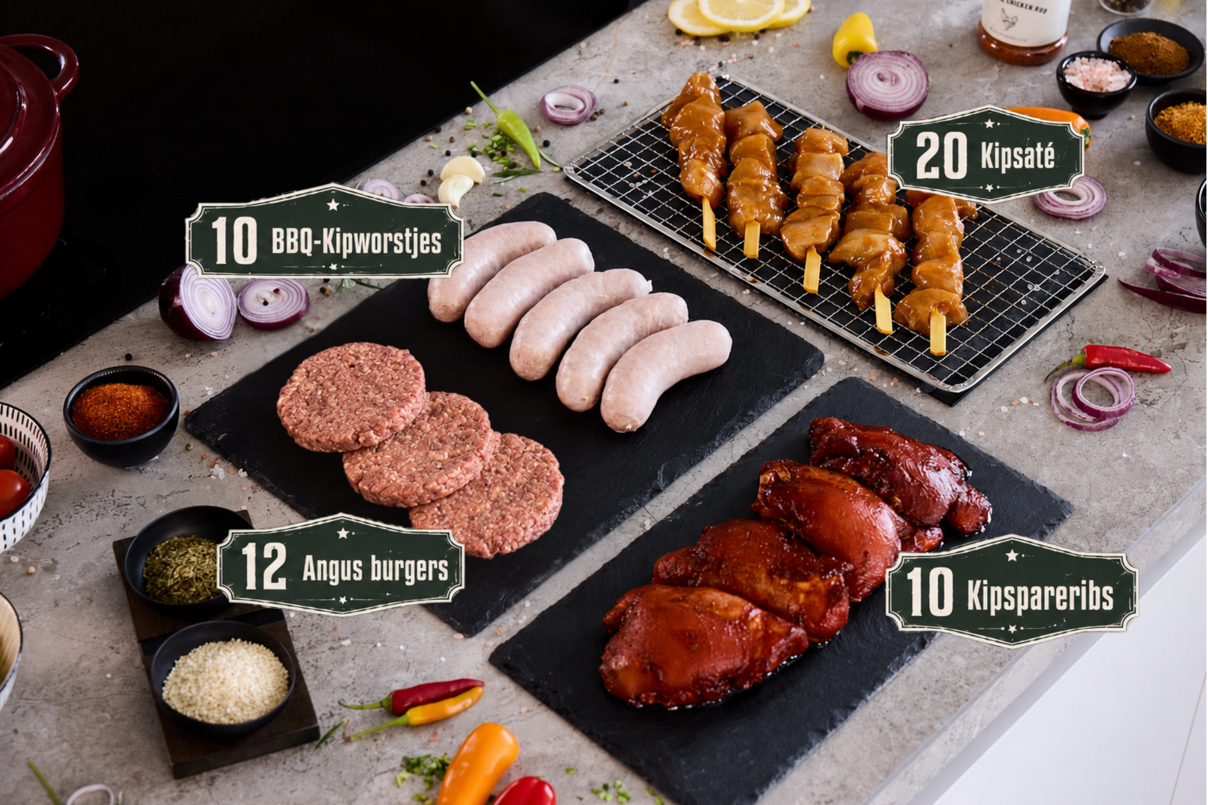 BBQ Diepvriesbox - 8 pers.