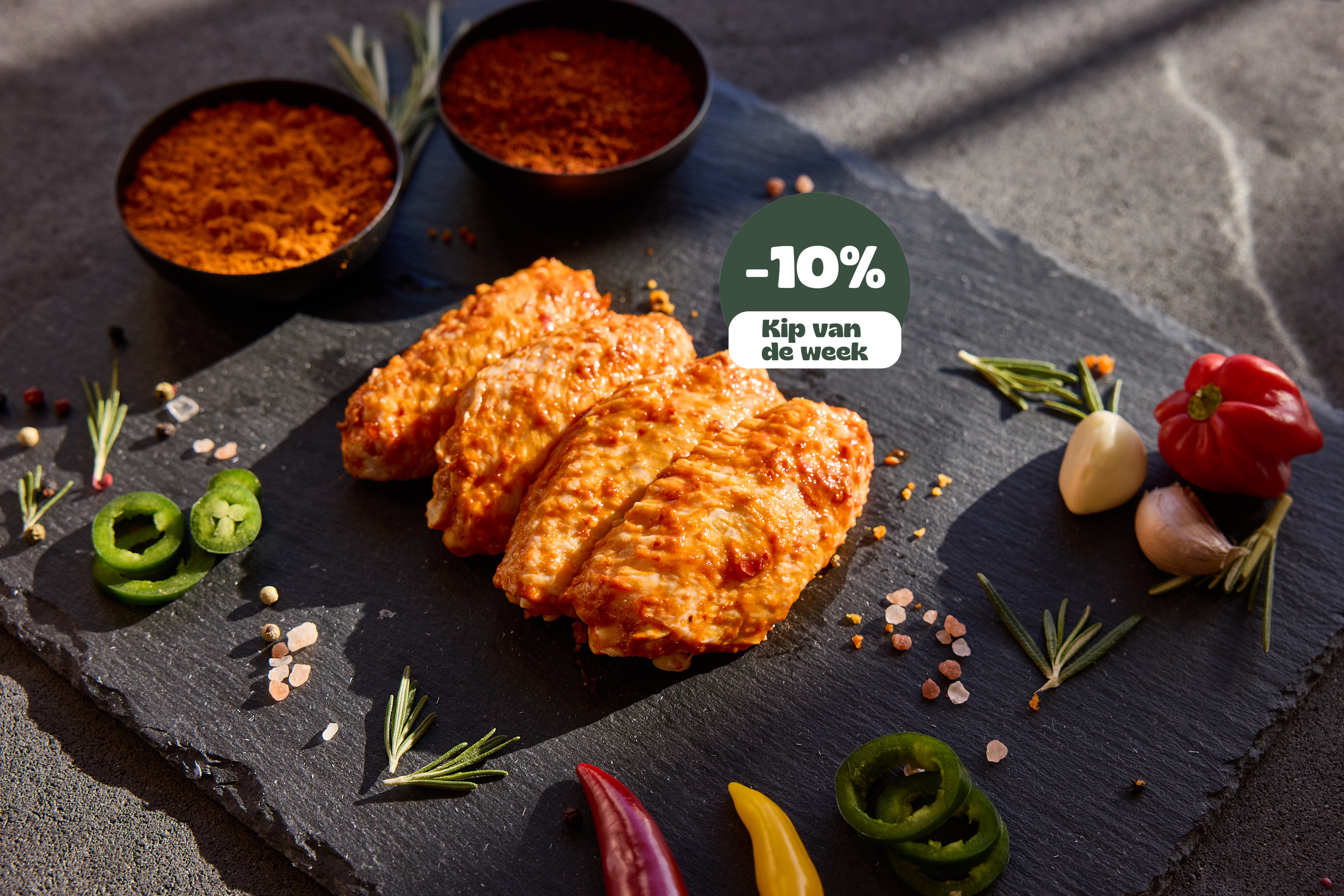 Nederlandse Hotwings - 1,25 kg