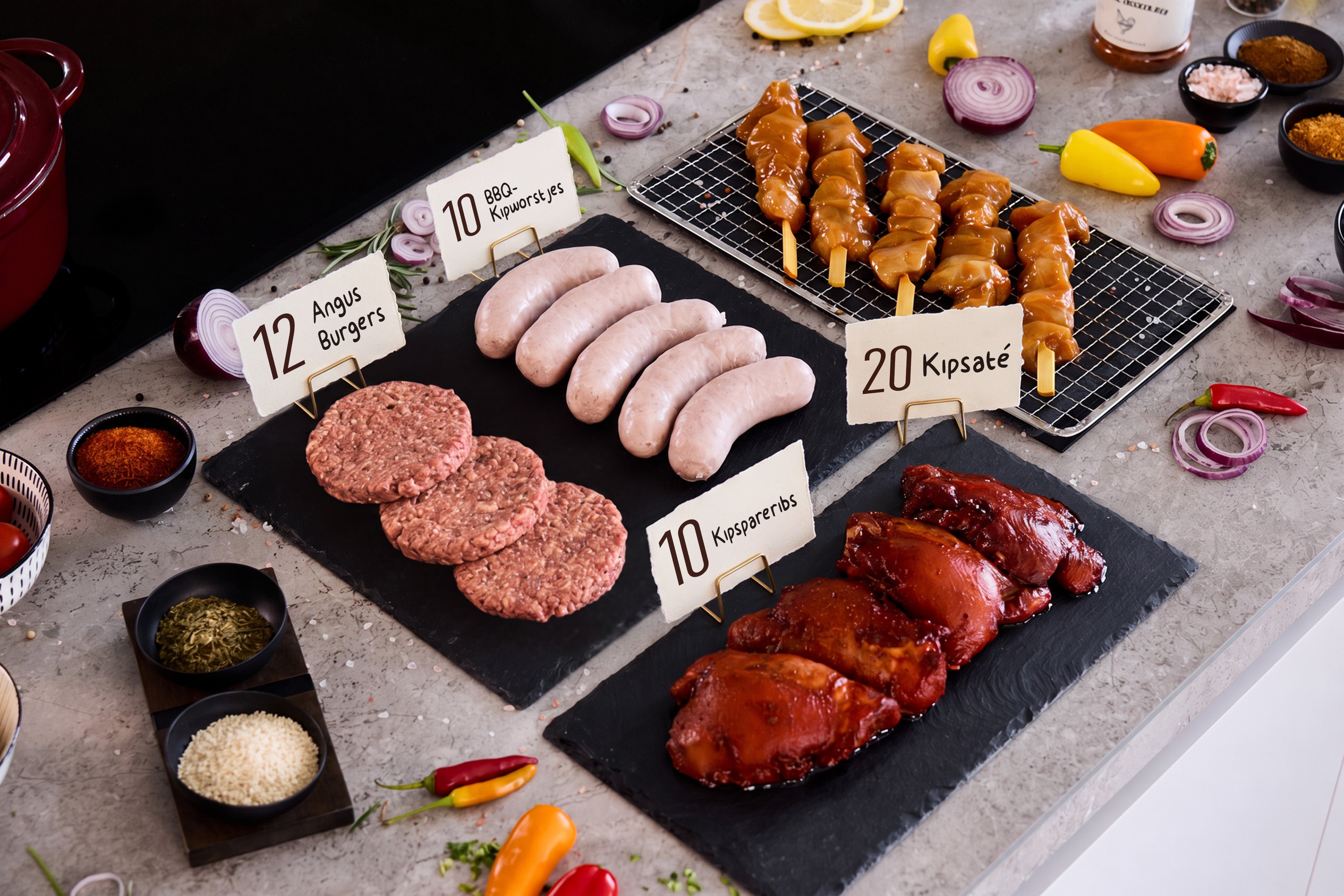 BBQ Diepvriesbox - 8 pers.